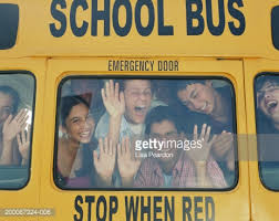 kids in bus